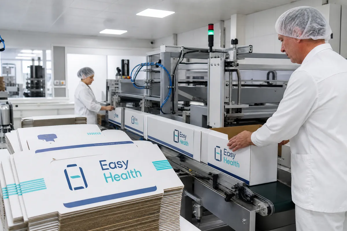 Easy Health 彩盒生產線