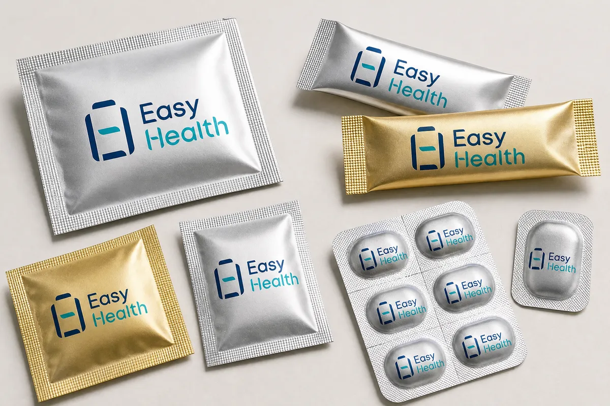 Easy Health 鋁箔包裝材料展示