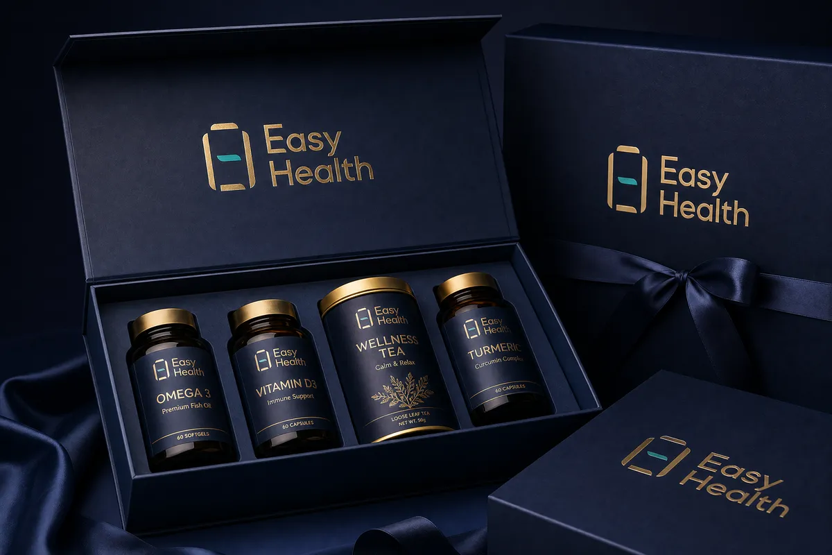 Easy Health 禮盒包裝設計展示